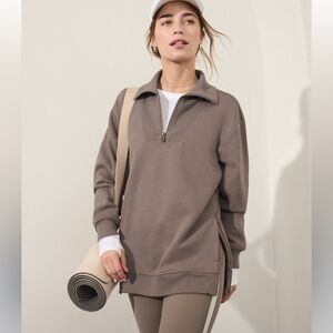 Cozy karma 1/2 zip Sweatshirt color Pyrite